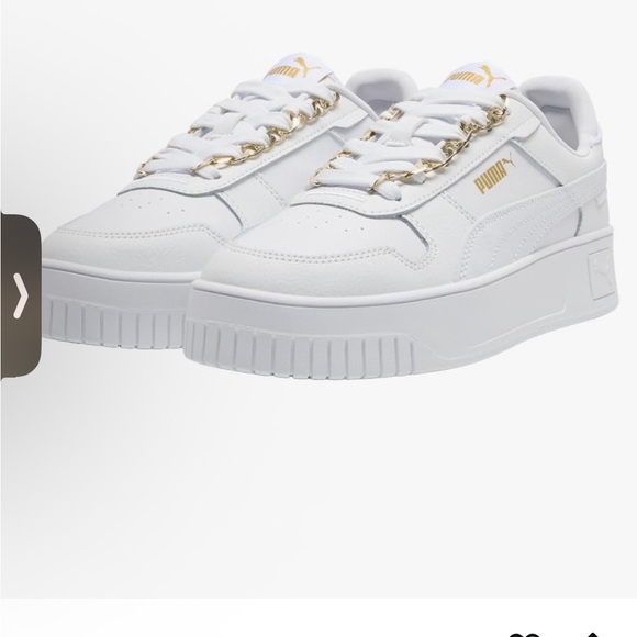 Puma white sneakers women’s size 7 new in box - Picture 8 of 11